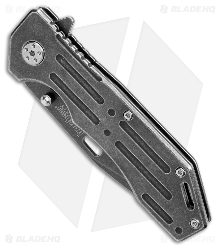 Kershaw Lifter Assisted Opening Flipper Knife (3.5" BlackWash) 1302BW