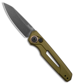 Kershaw Launch 11 Automatic Knife OD Green Aluminum (2.75" Blackwash) 7550OL