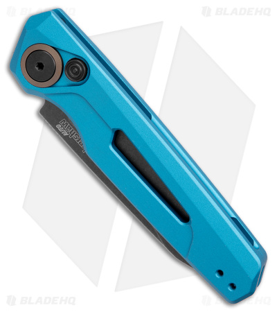 Kershaw Launch 11 Automatic Knife Teal Aluminum (2.75" Blackwash) 7550TEAL