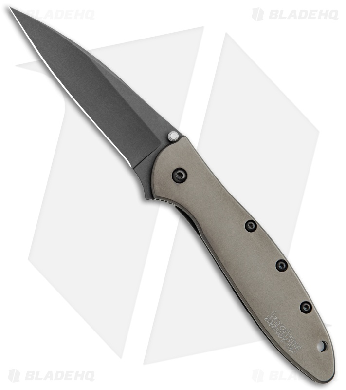 LeeKAORI☆ Kershaw Leek | Assisted Opening Knife Gray | 1660GRY - Blade HQ