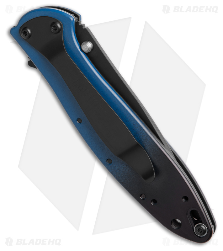 Kershaw Leek MagnaCut Assisted Opening Gradient Blue (3" Black)