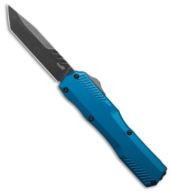 Kershaw Livewire MagnaCut OTF Automatic Knife Blue (3.4&quot; Black Stonewash) | 211507