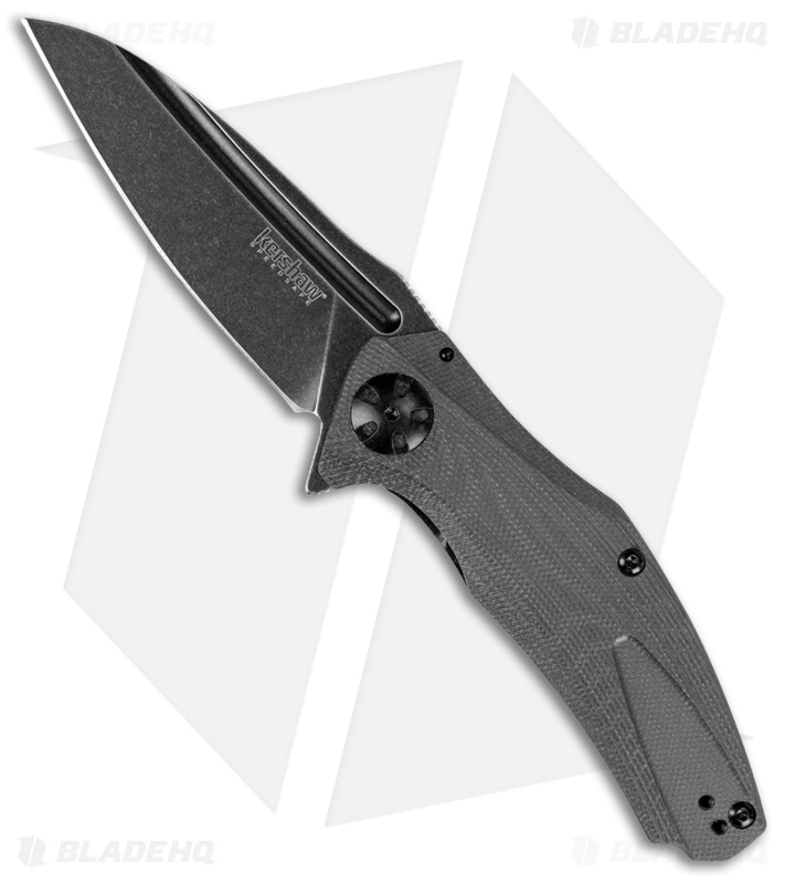 Kershaw Natrix Sub-Frame Lock Assisted Opening Knife Gray G-10 (3.25" Black)