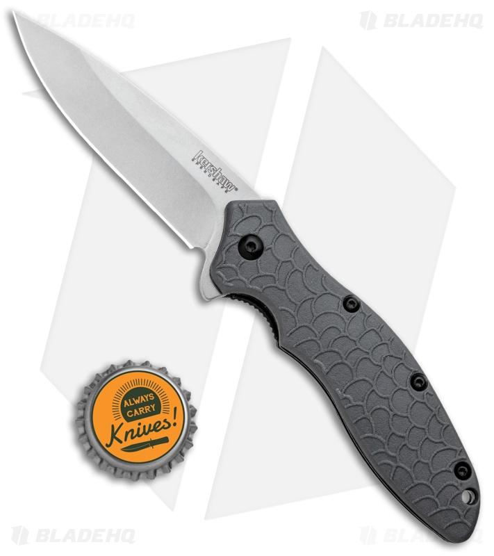 Kershaw Oso Sweet Assisted Opening Knife Gray (3" Stonewash) 1830GRYSW