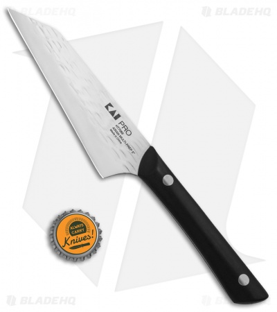 KAI PRO Asian Multi-Prep Kitchen Knife (5" Hammered) HT7069