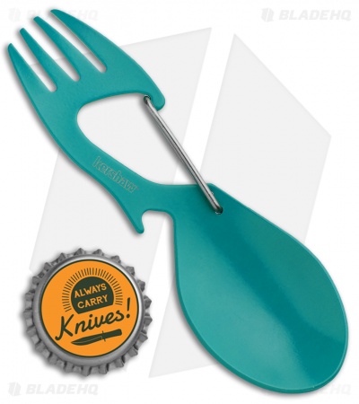Kershaw Ration Stainless Steel Spork Multi-tool (Teal) 1140TEALX