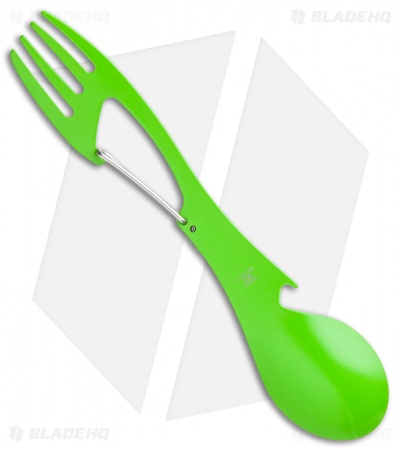 Kershaw Ration XL Stainless Steel Spork Multi-Tool (Spring Green) 1145GRNX