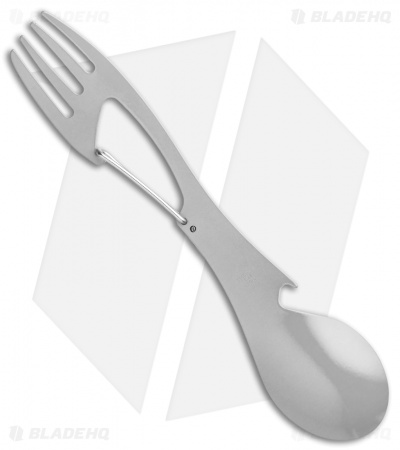 Kershaw Ration XL Stainless Steel Spork Multi-Tool (Bead Blast) 1145X