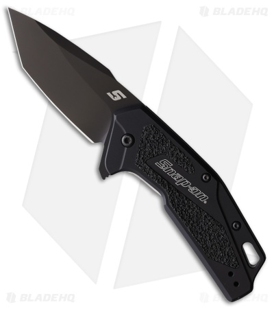Kershaw Snap-On Liner Lock Knife Black Aluminum (Black)