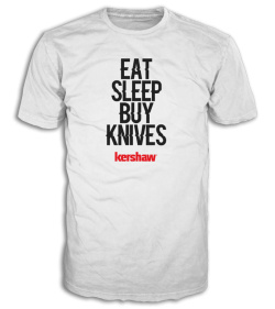 Kershaw Eat Sleep Buy Knives T-Shirt 