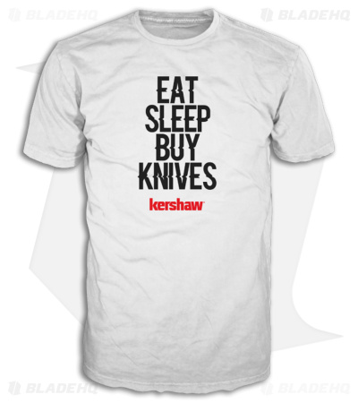 Kershaw Eat Sleep Buy Knives T-Shirt 