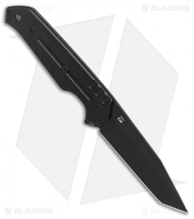 Kershaw Tone Fixed Blade Knife Black G-10 (3.75" Black) 3431X