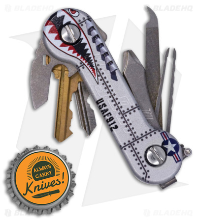 KEY-BAR Preamble Aluminum UV Bomber Key Holder - Blade HQ