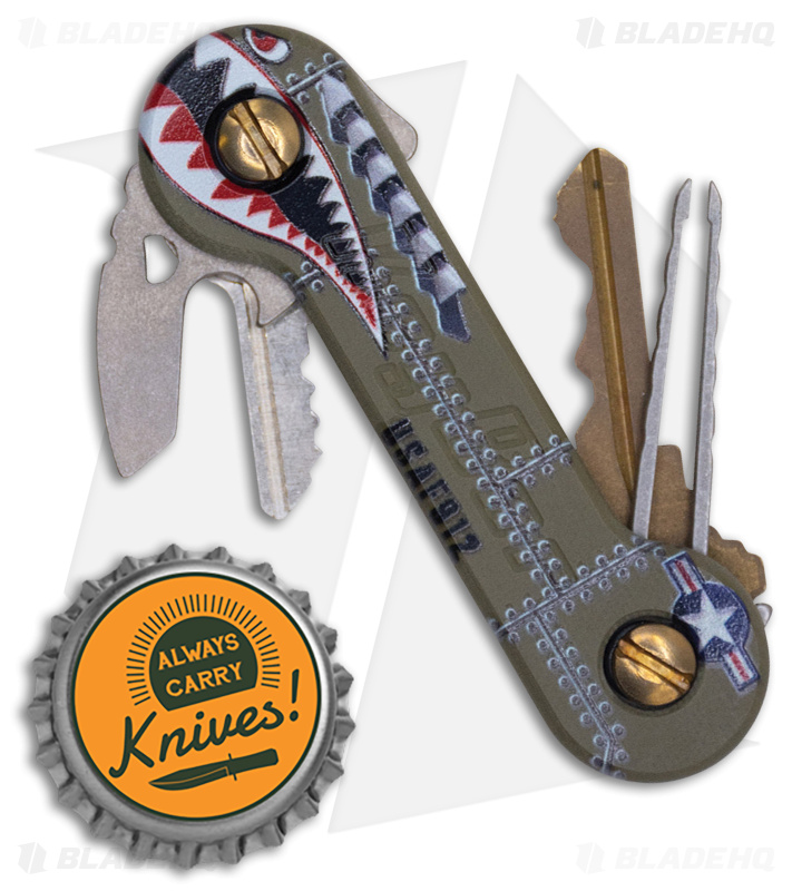 KEY-BAR Preamble UV Bomber G-10 Key Holder - Blade HQ