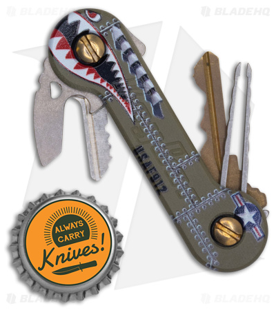 KEY-BAR Preamble UV Bomber G-10 Key Holder - Blade HQ