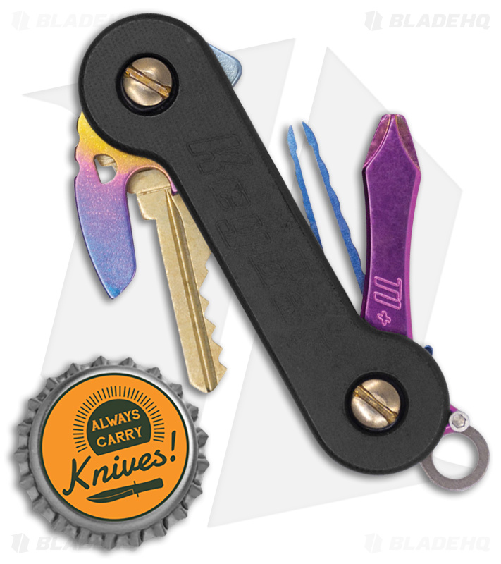 KEY-BAR Preamble Black G-10 Pocket Key Holder/Organizer