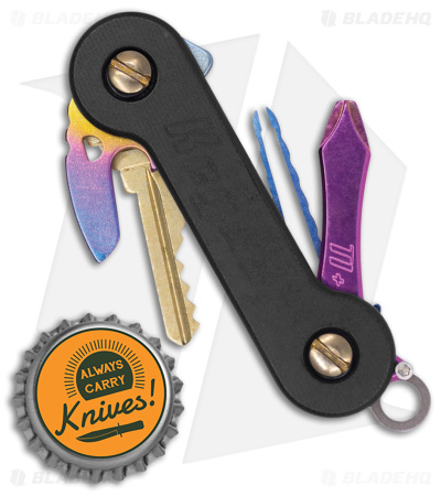KEY-BAR Preamble Black G-10 Pocket Key Holder/Organizer