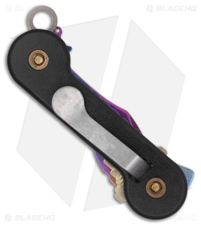 KEY-BAR Preamble Black G-10 Pocket Key Holder/Organizer