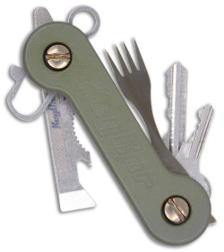 KEY-BAR Preamble Green G-10 Pocket Key Holder/Organizer