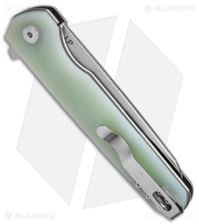 Kizer Azo LP Liner Lock Knife Jade G-10 (3.50" Satin) V3610C2