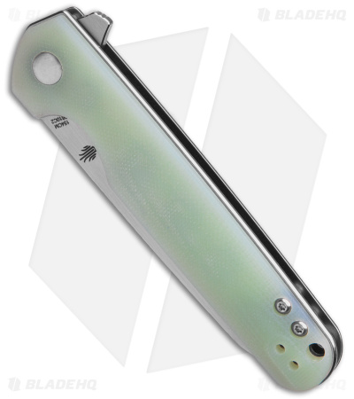 Kizer Azo LP Liner Lock Knife Jade G-10 (3.50" Satin) V3610C2