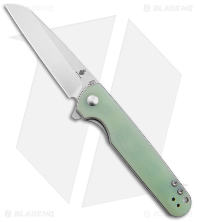 Kizer Azo LP Liner Lock Knife Jade G-10 (Satin) - Blade HQ