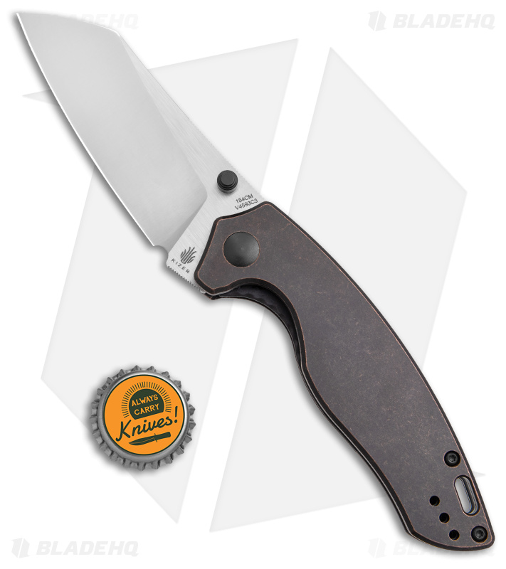 Kizer Azo Towser K Liner Lock Knife Copper - Blade HQ