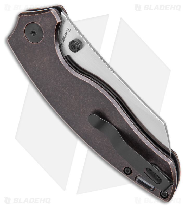 Kizer Azo Towser K Liner Lock Knife Copper - Blade HQ