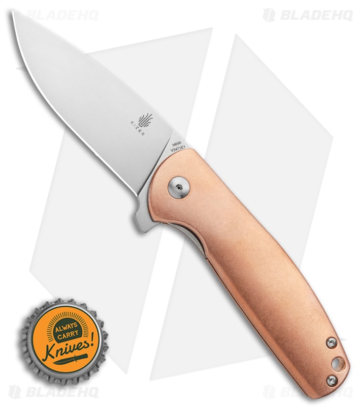 Kizer Vanguard Laconico Gemini Flipper Copper (3.1