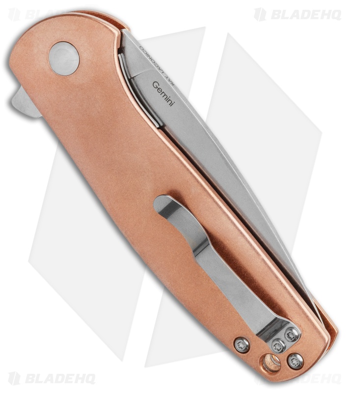 Kizer Vanguard Laconico Gemini Flipper Copper (3.1
