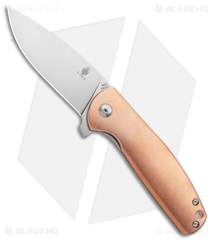 Kizer Vanguard Laconico Gemini Flipper Copper (3.1