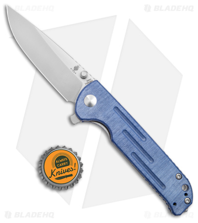 Kizer Justice Liner Lock Flipper Knife Denim Micarta (3.75" N690 Satin)