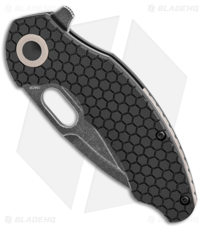 Kizer Vanguard Mini Roach - Flipper Knife | Black G-10 | Blade HQ