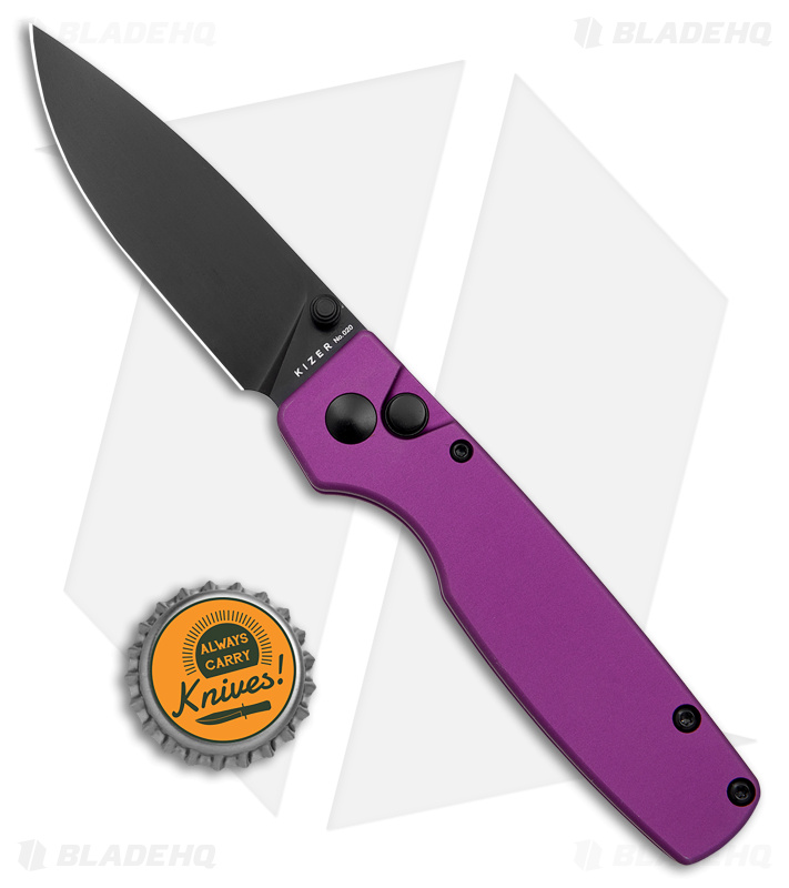 kiyoシシクイCORDUROYBAKER L.PURPLE 34 CIVIVI Elementum Folding Knife Purple Liner Locking Flipper