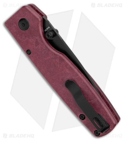 Kizer Original Knife Red Richlite (3