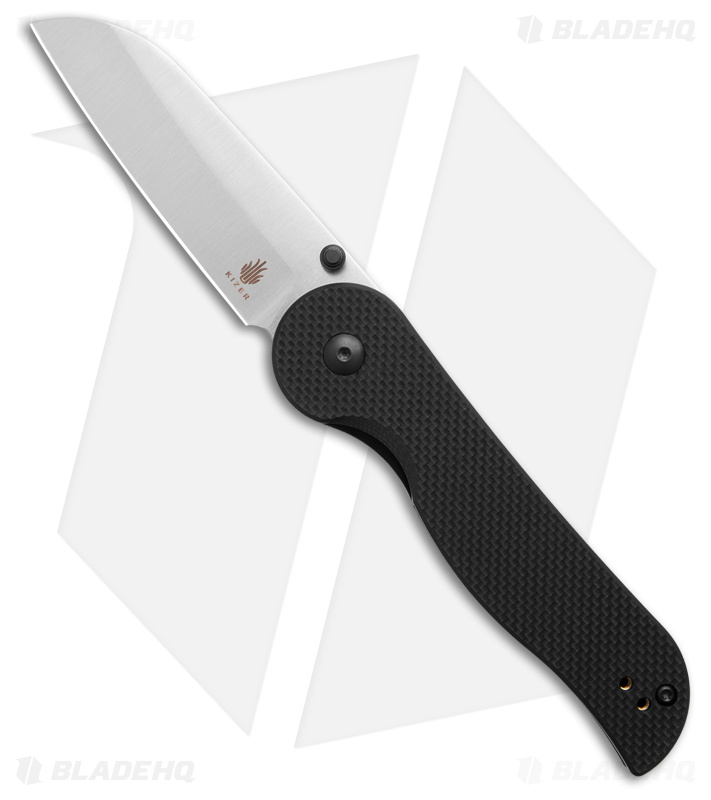 Kizer Seahorse Knife Black G-10 (Satin) - Blade HQ