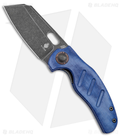 Kizer Sheepdog Thumb Hole Denim Micarta V4488C2 - Blade HQ