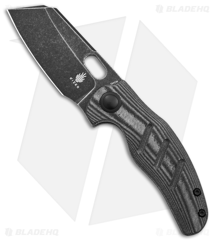 Kizer Mini Sheepdog Black Micarta KI3488C6 - Blade HQ