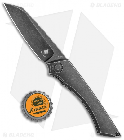 キメラ Kizer M_Stealth Frame Lock Knife Titanium Black - Blade HQ