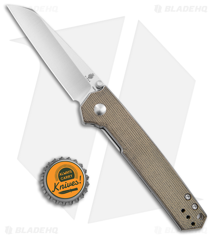 Kizer Vanguard Domin Liner Lock Knife Micarta - Blade HQ