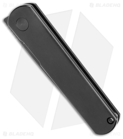 Kizer Vanguard Feist Front Flipper Black Titanium - Blade HQ Kizer Vanguard Feist Front Flipper Black Titanium - Blade HQ