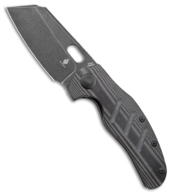 Kizer Vanguard Sheepdog XL C01C Liner Lock Knife Black Micarta (4" Black SW)