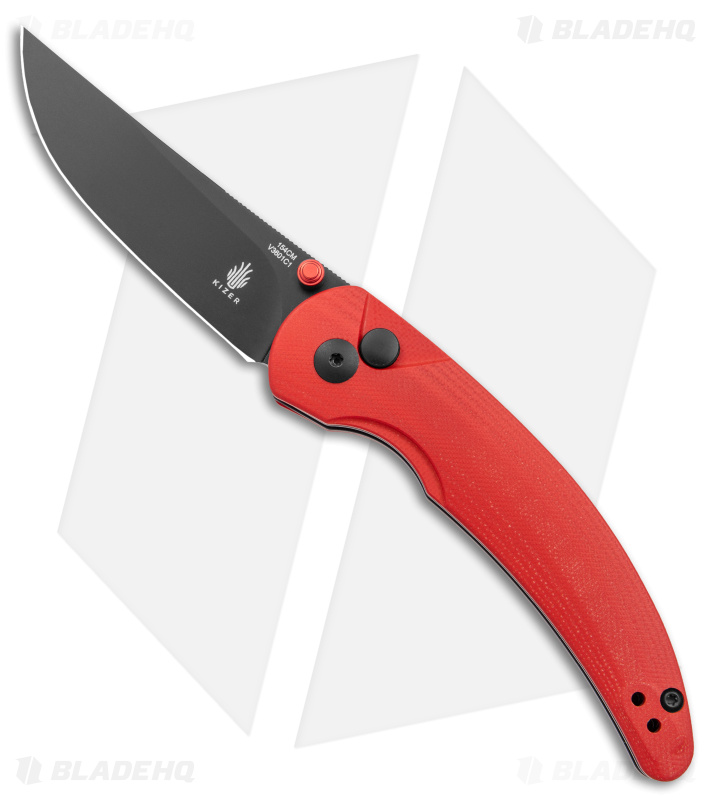 Kizer Swaggs Chili Pepper Knife Red G-10 V3601C1 - Blade HQ