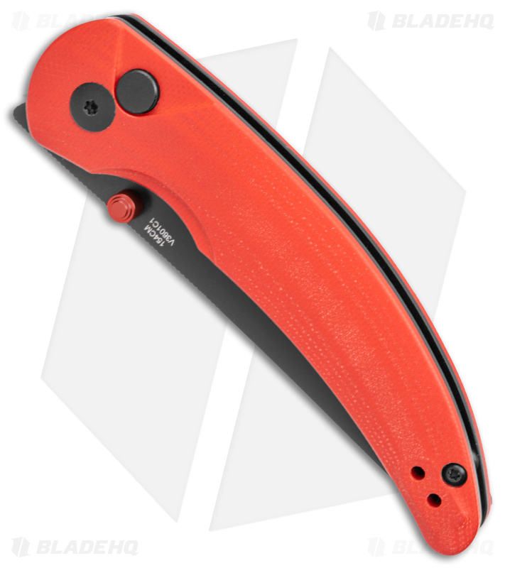 Kizer Swaggs Chili Pepper Knife Red G-10 V3601C1 - Blade HQ