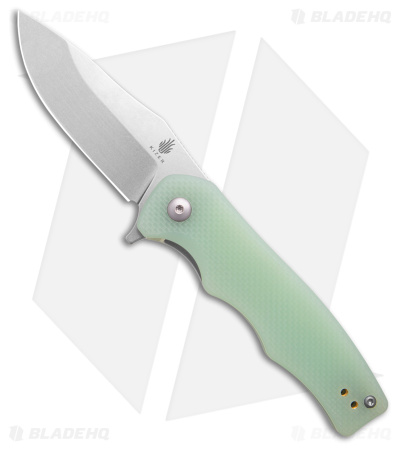 Kizer Yacht Jade G-10 Drop Point SW 9Cr18MoV
