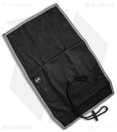 KNAFS Tool Burrito Maintenance Knife Roll Carry Case - Black Canvas