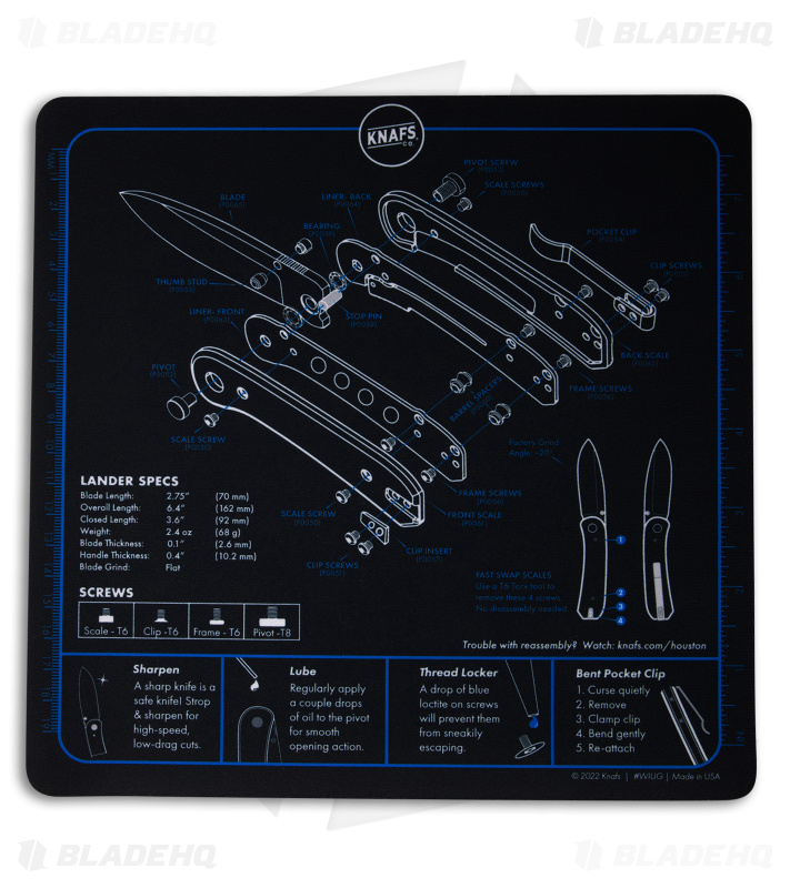 KNAFS Lander 9x9 Shop Mat 