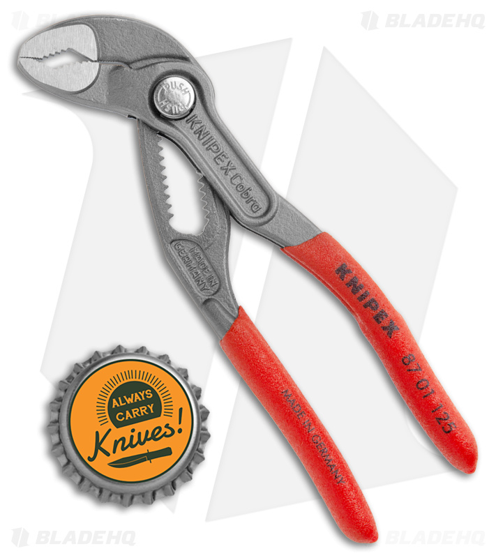 Knipex 5" Cobra Water Pump Pliers (87 01 125)
