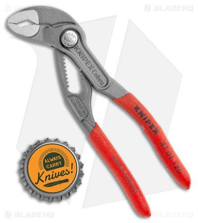 Knipex 5" Cobra Water Pump Pliers (87 01 125)
