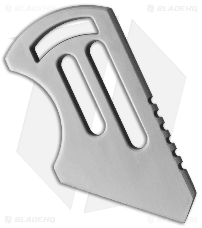 Krudo FLEA DT Neck Knife Steel w/ Kydex Sheath (1.6" Satin)